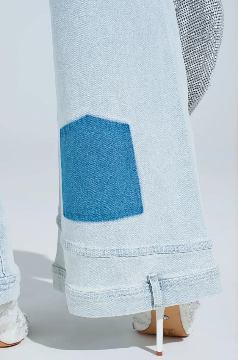 CHANGE OF PERSPECTIVE WIDE LEG DENIM PANTS - Image 6