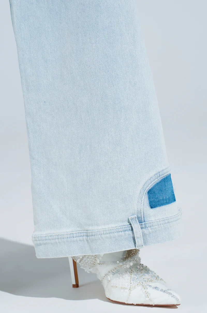 CHANGE OF PERSPECTIVE WIDE LEG DENIM PANTS - Image 7