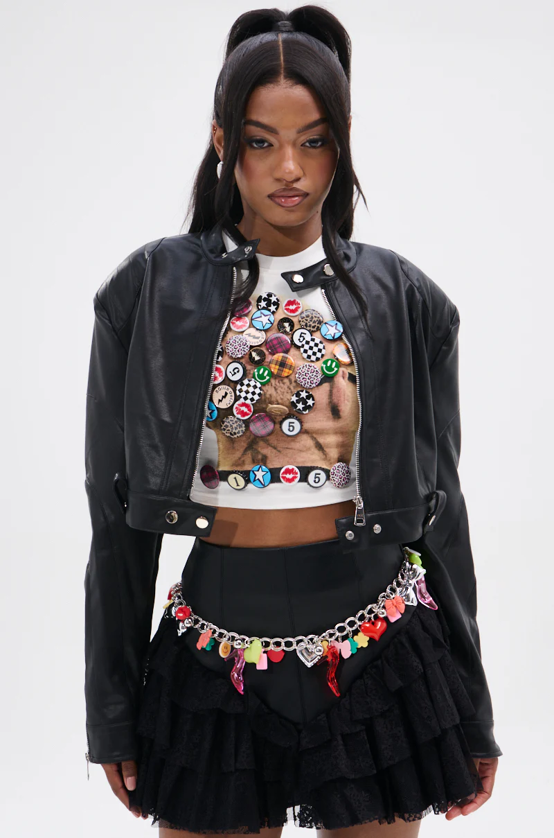 CHARISMA CROPPED MOTO - Image 3