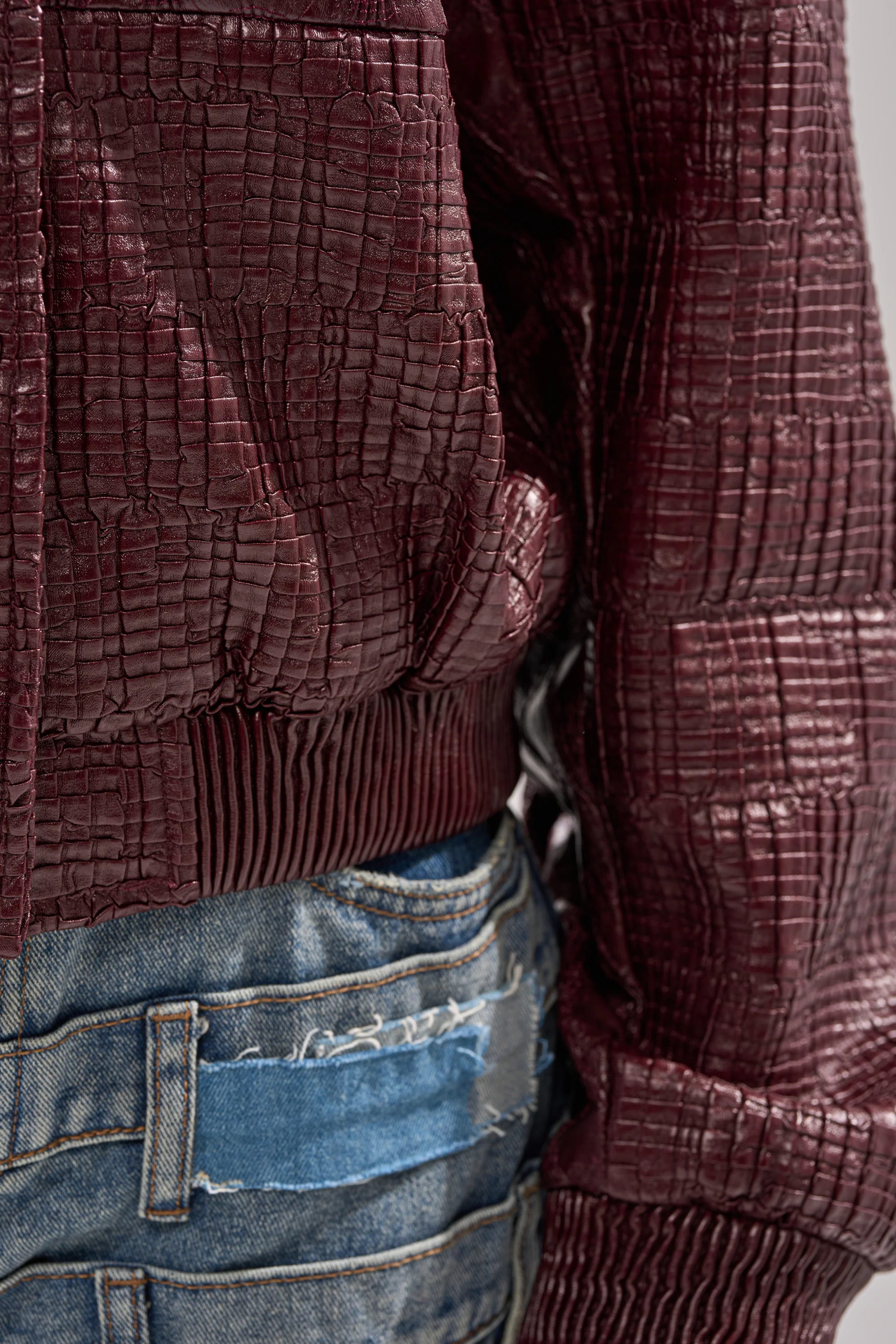 CHARLI PATCHWORK BOMBER - Image 13