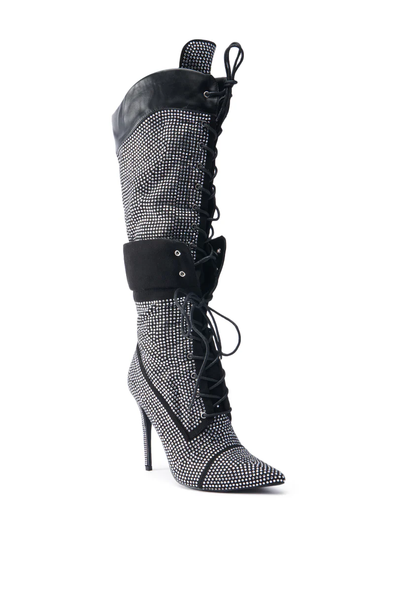 CHARLOTT BLACK STILETTO BOOT - Image 8