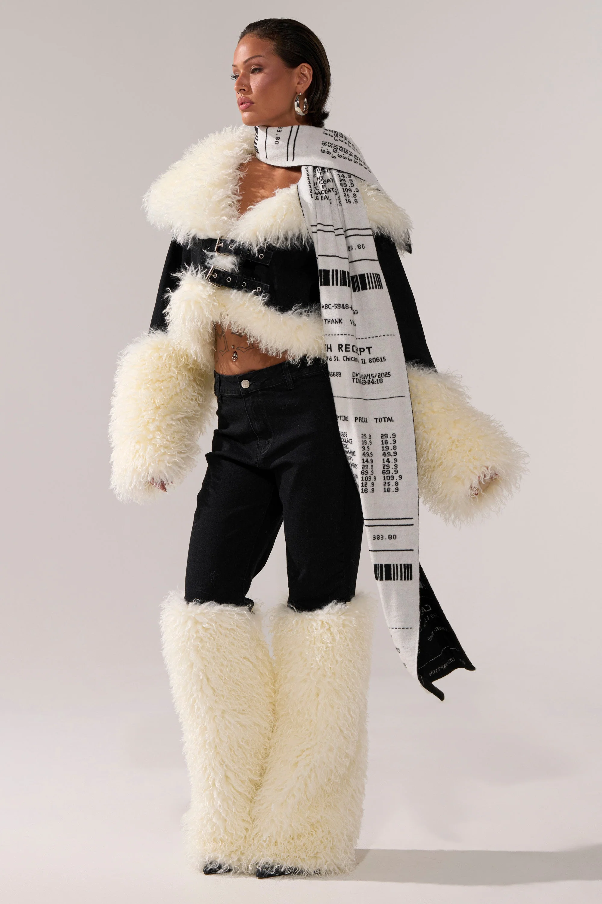 CHECK THE RECEIPT SCARF - Image 7