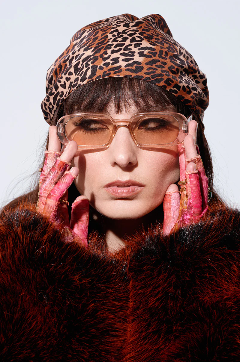 CHEETAH ANIMAL HEAD SCARF - Image 6