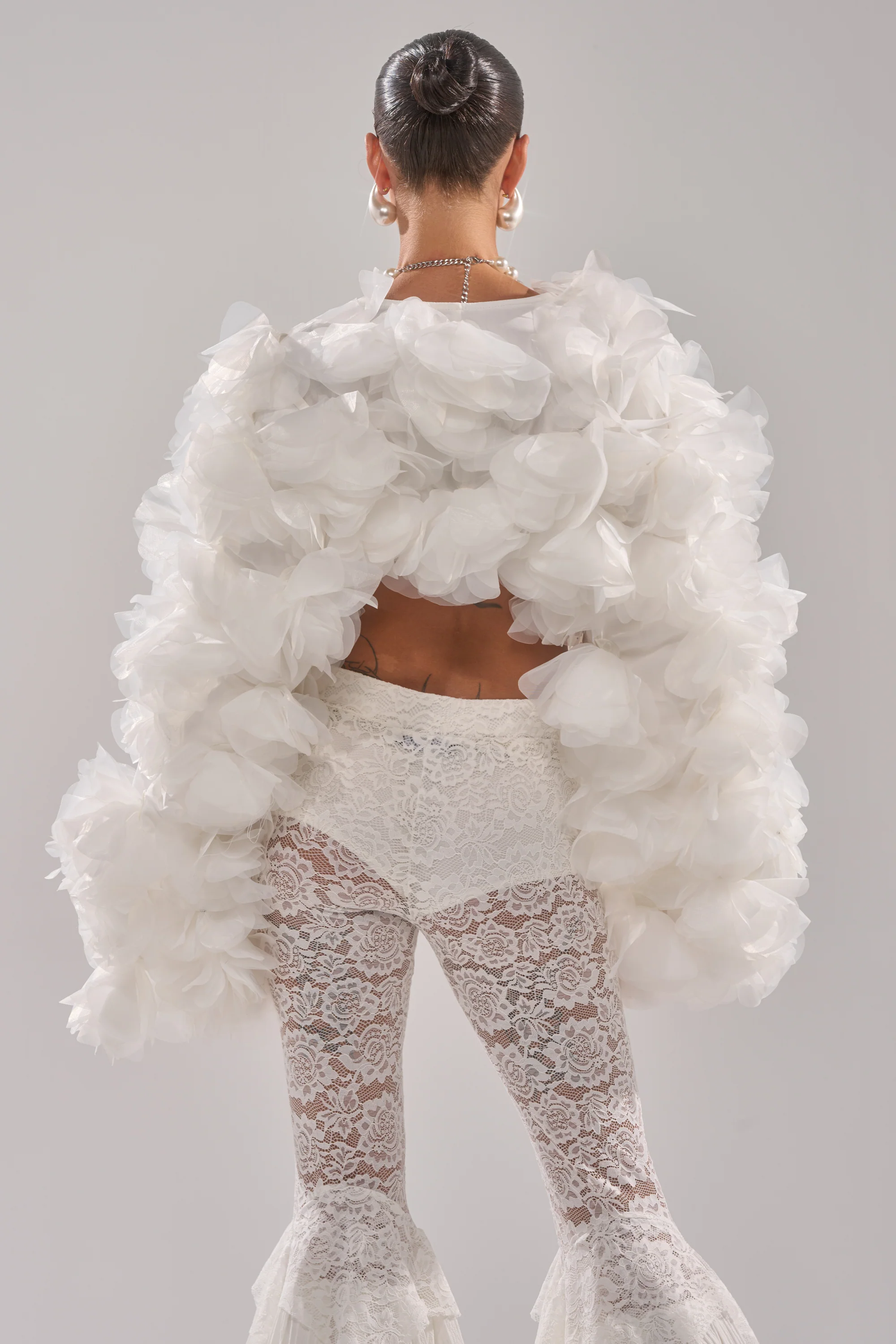 CHIARA FLORAL SHRUG - Image 6