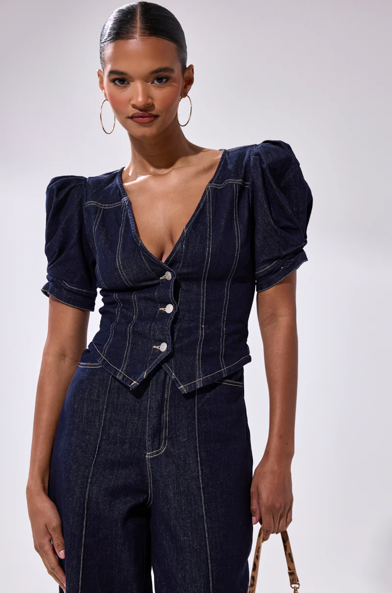 CHIC AF DENIM JUMPSUIT - Image 5