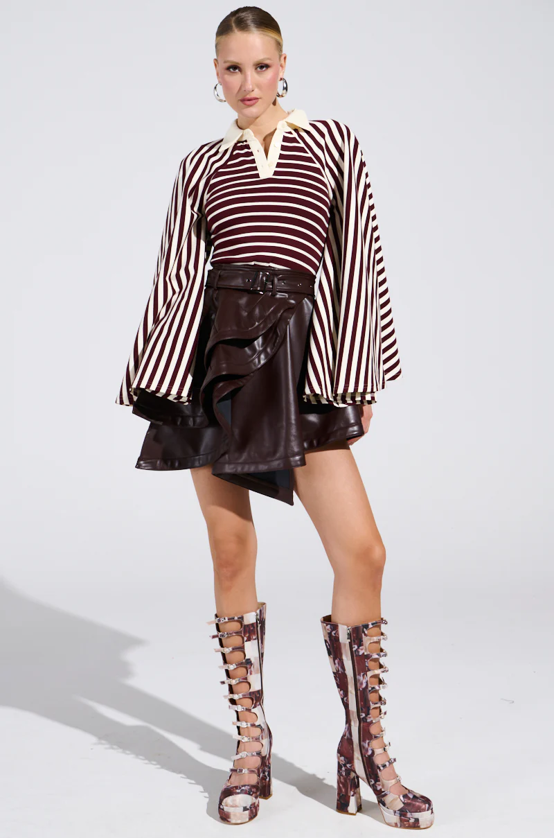 CHIC AF PU MINI SKIRT - Image 6