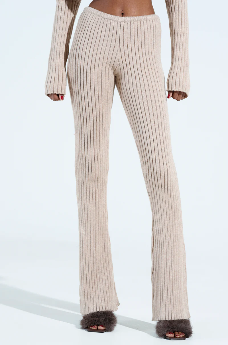CHIC IS MY MIDDLE NAME KNIT PANT - Image 2