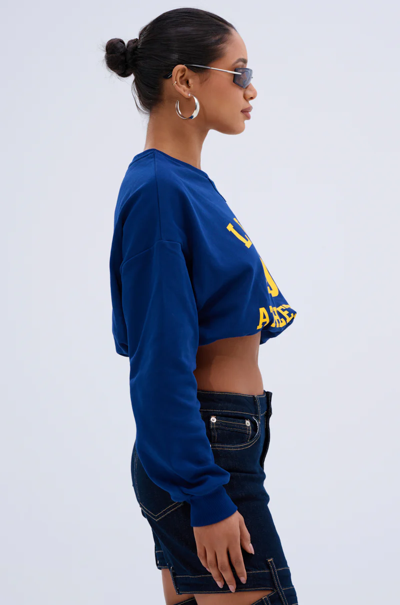 CHICAGO ATHLETIC CROP SWEATSHIRT - Image 3