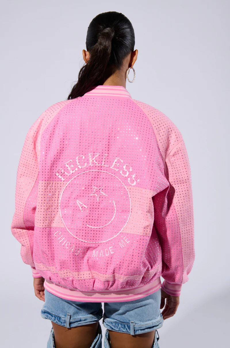 CHICAGO MADE EMBROIDERED BOMBER - Image 6