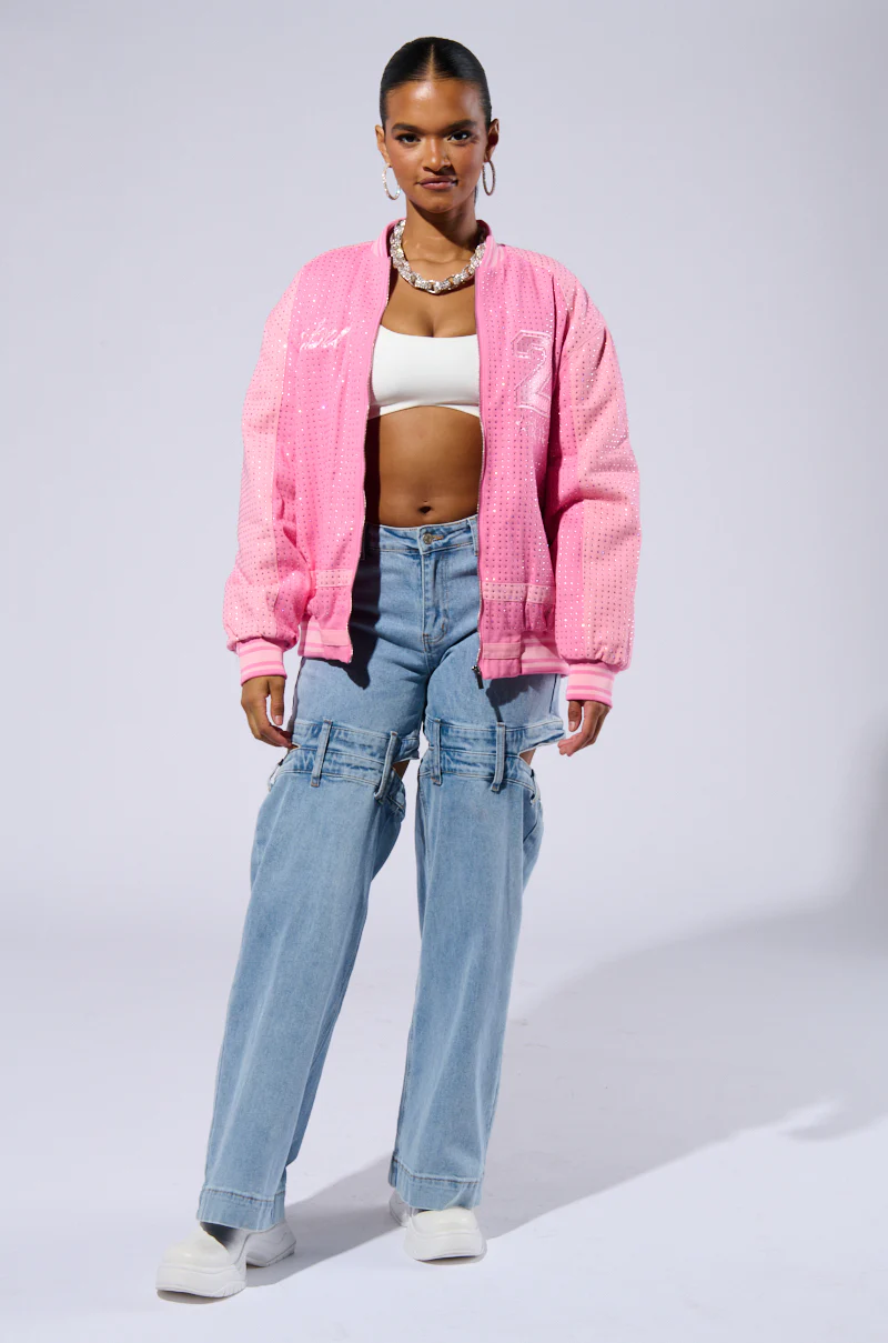 CHICAGO MADE EMBROIDERED BOMBER - Image 7
