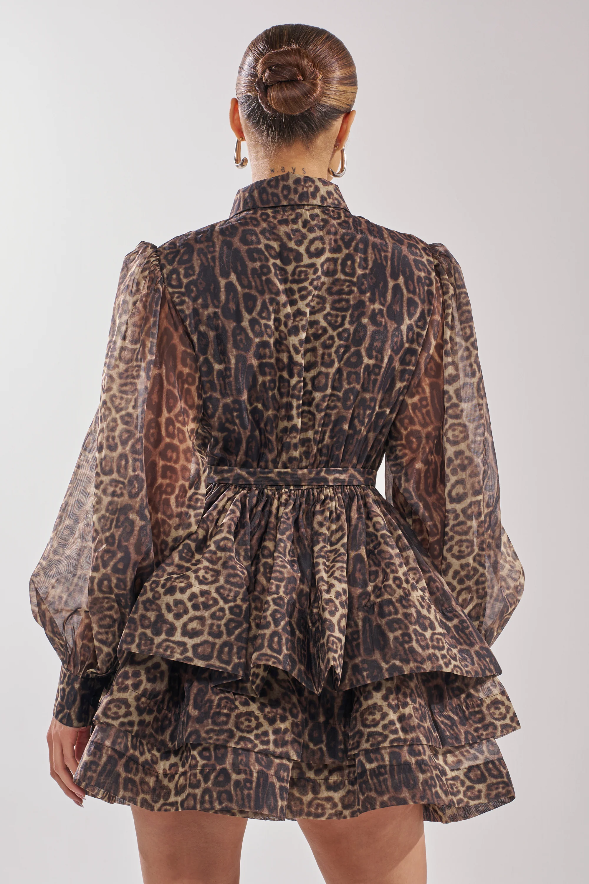 CHICEST OF CHIC LEOPARD PRINT MINI DRESS - Image 5