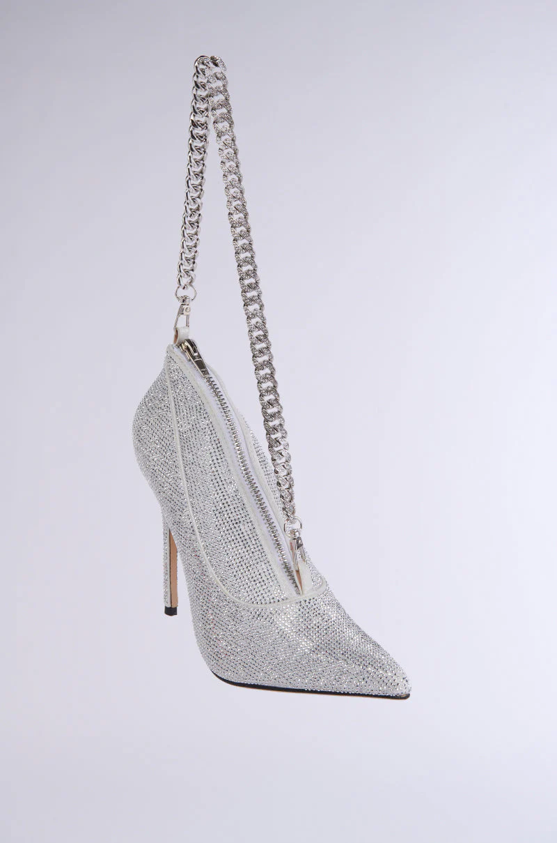 CINDY BLING SHOE PURSE - Image 4