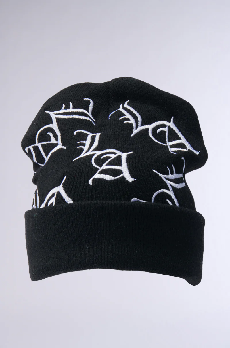CITY SHII EMBROIDERED BEANIE - Image 2