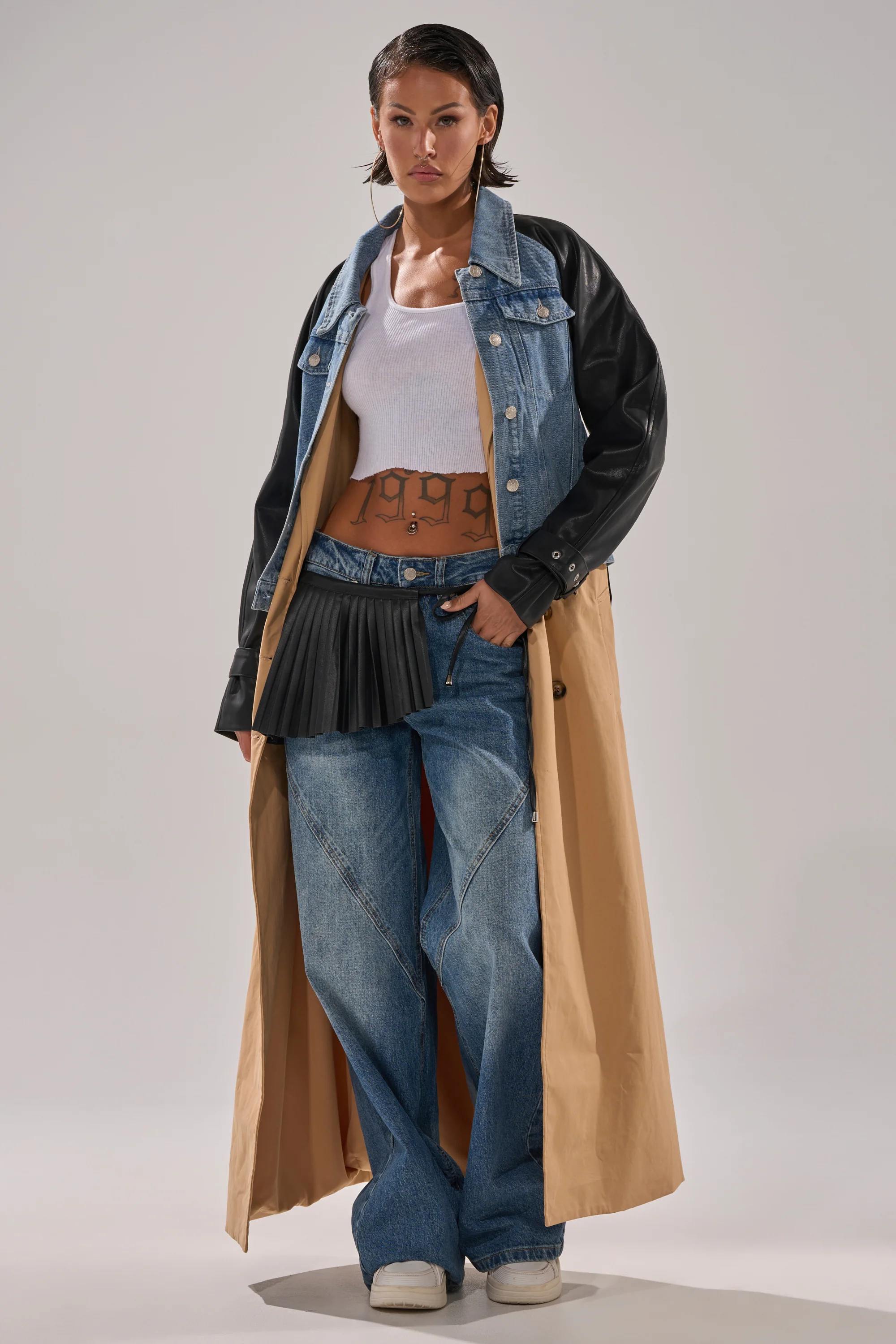 CITY SLICKER MIXED MEDIA TRENCH - Image 4