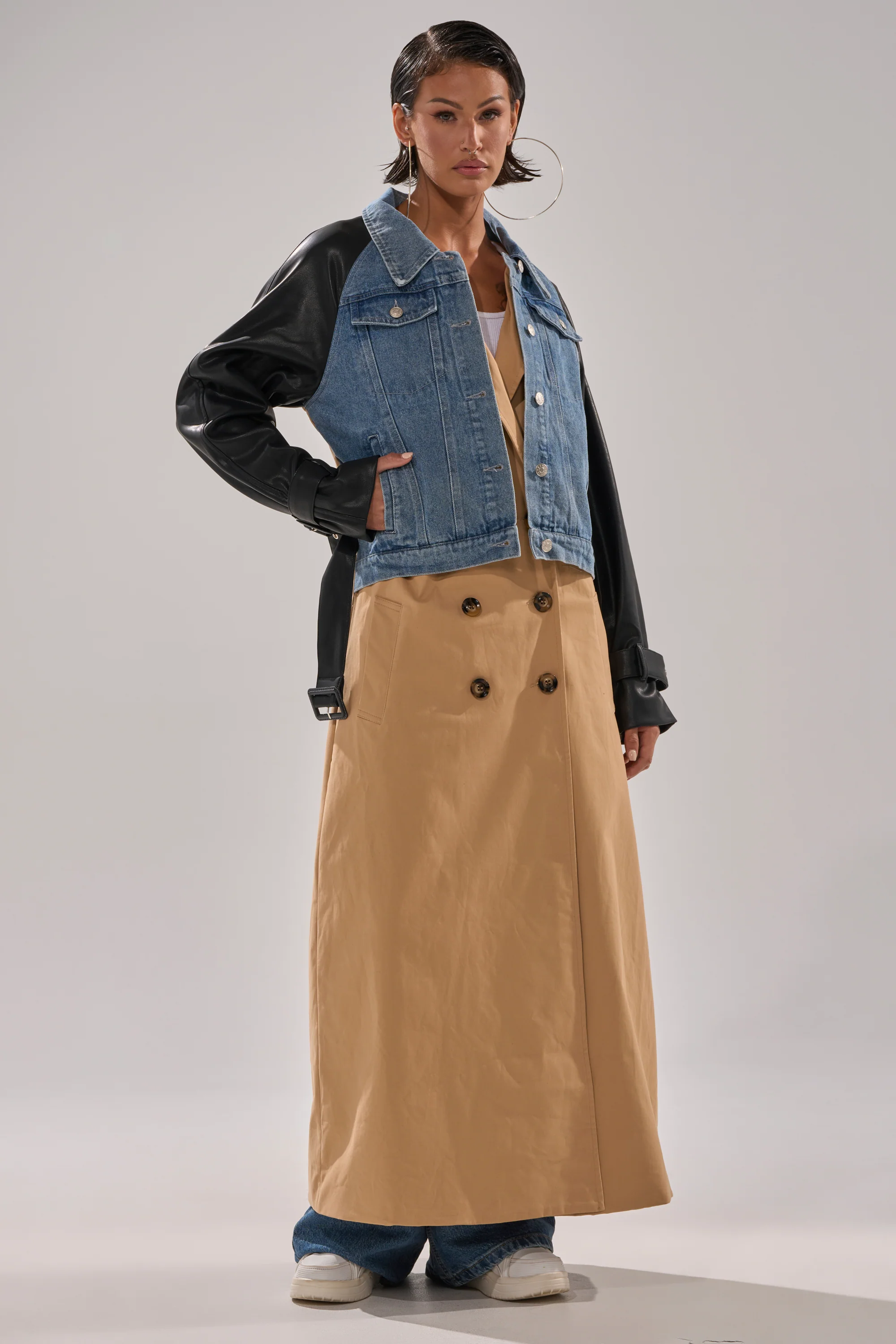 CITY SLICKER MIXED MEDIA TRENCH - Image 6