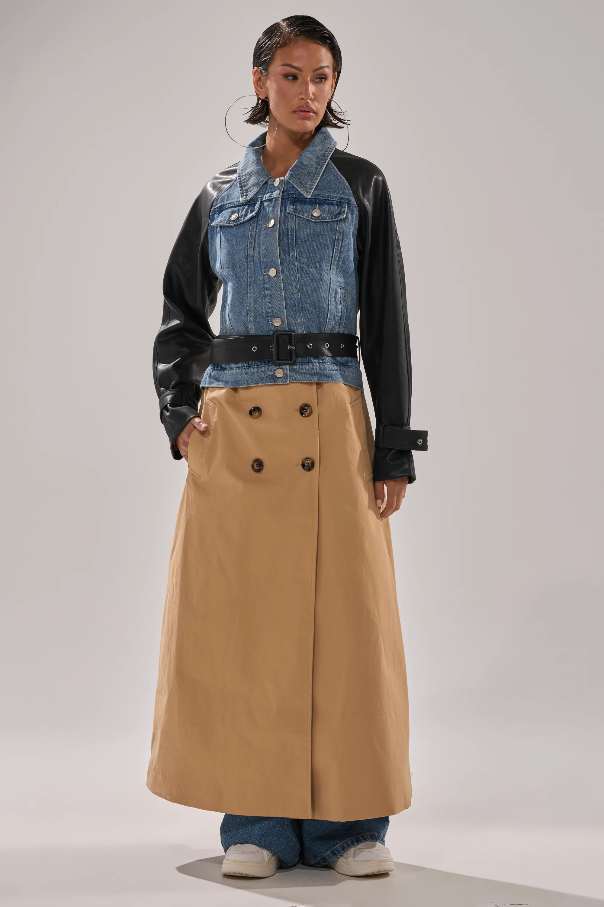 CITY SLICKER MIXED MEDIA TRENCH - Image 7