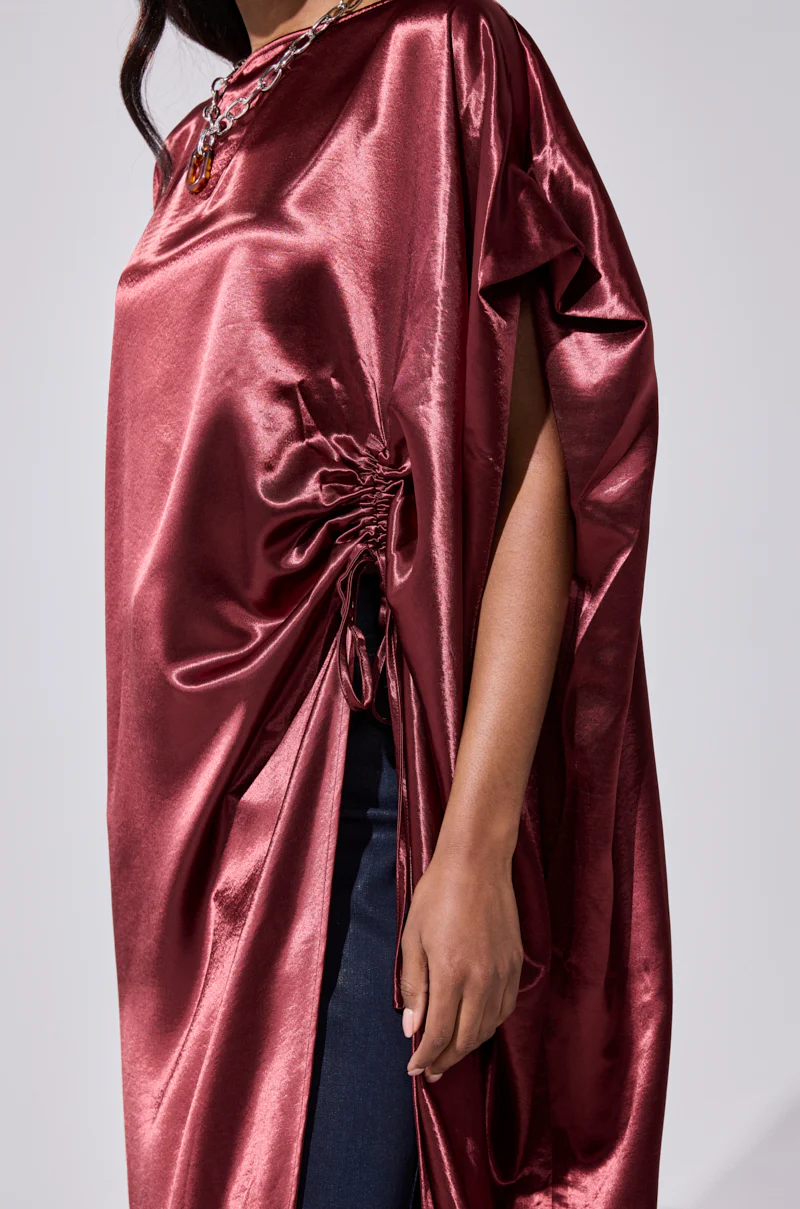 CLARA SIDE RUCHED BLOUSE - Image 8