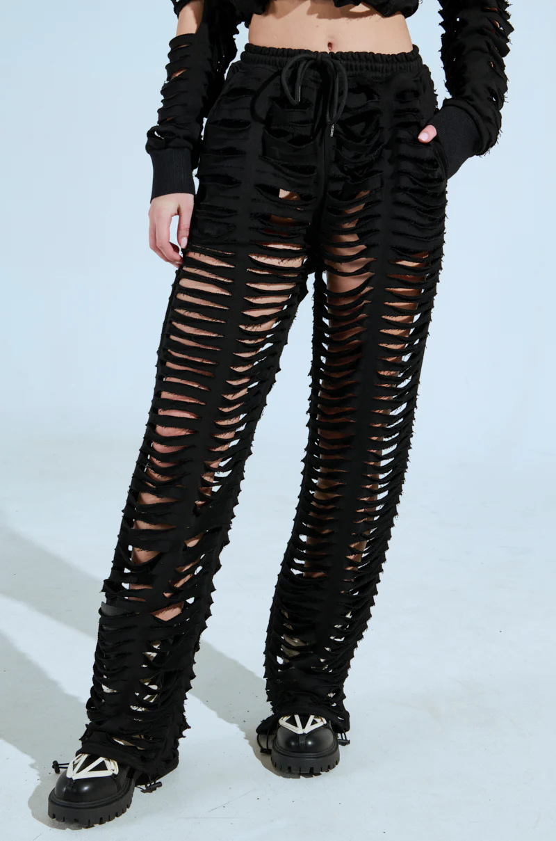 CLEAN LINES SLASHED PANT - Image 5