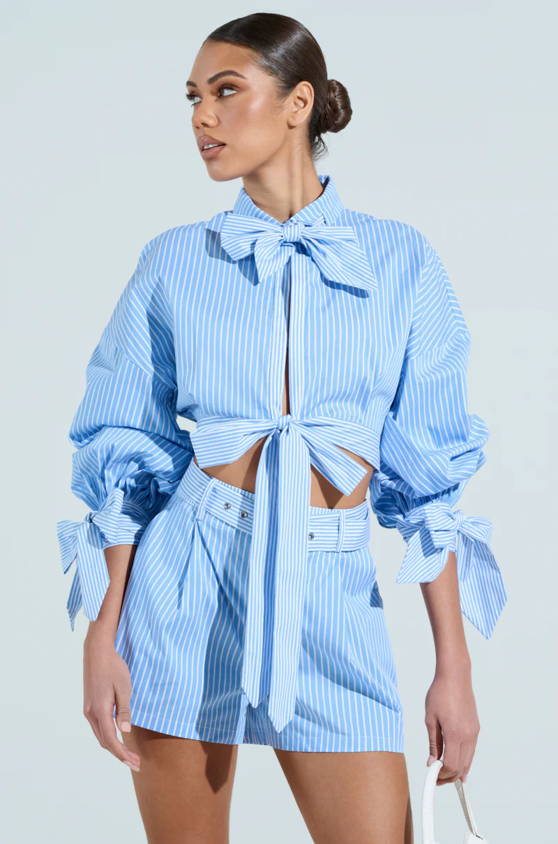 CLEAR AS THE SKY BLOUSE - Image 2