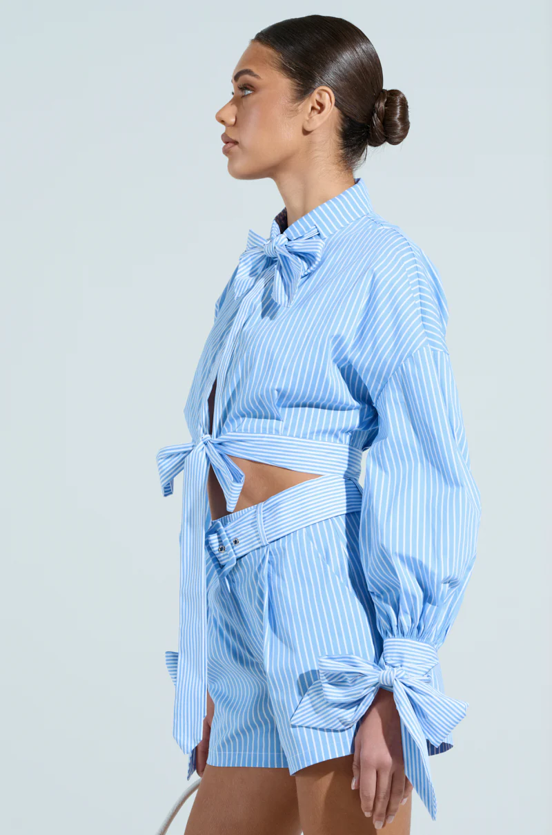CLEAR AS THE SKY BLOUSE - Image 3