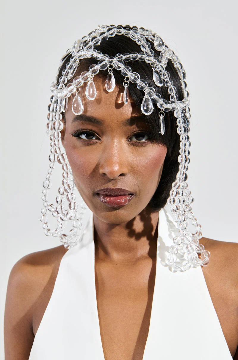 CLEAR TO YOU DRIPPY HEAD PIECE - Image 3