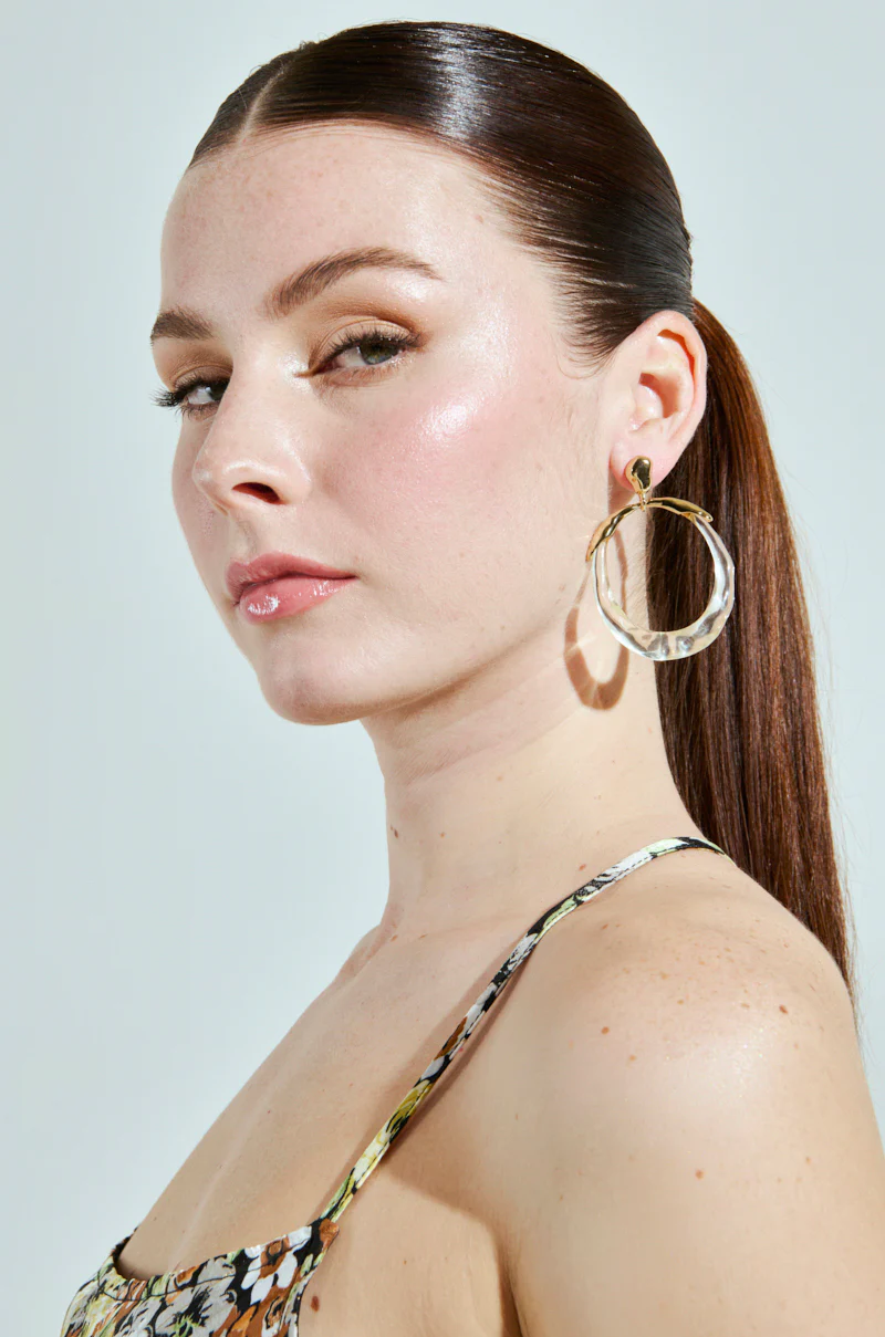 CLEARLY A YES EARRING - Image 2