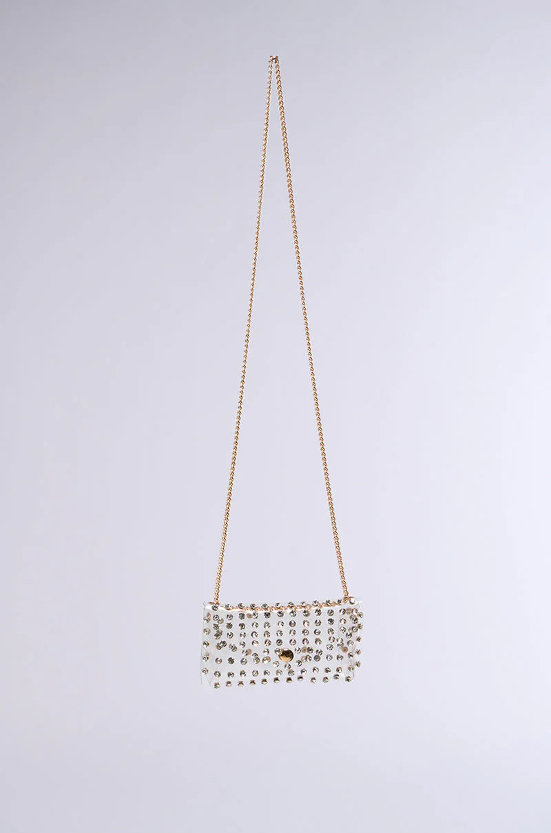 CLEARLY WORTHY BLING BELT BAG - Image 6