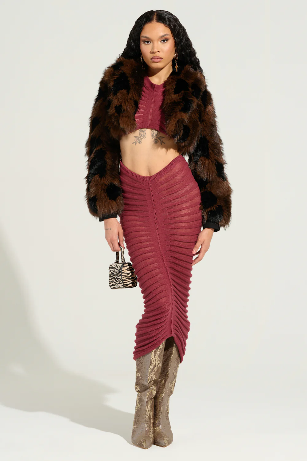 CLEO SEMI SHEER MAXI SKIRT - Image 7