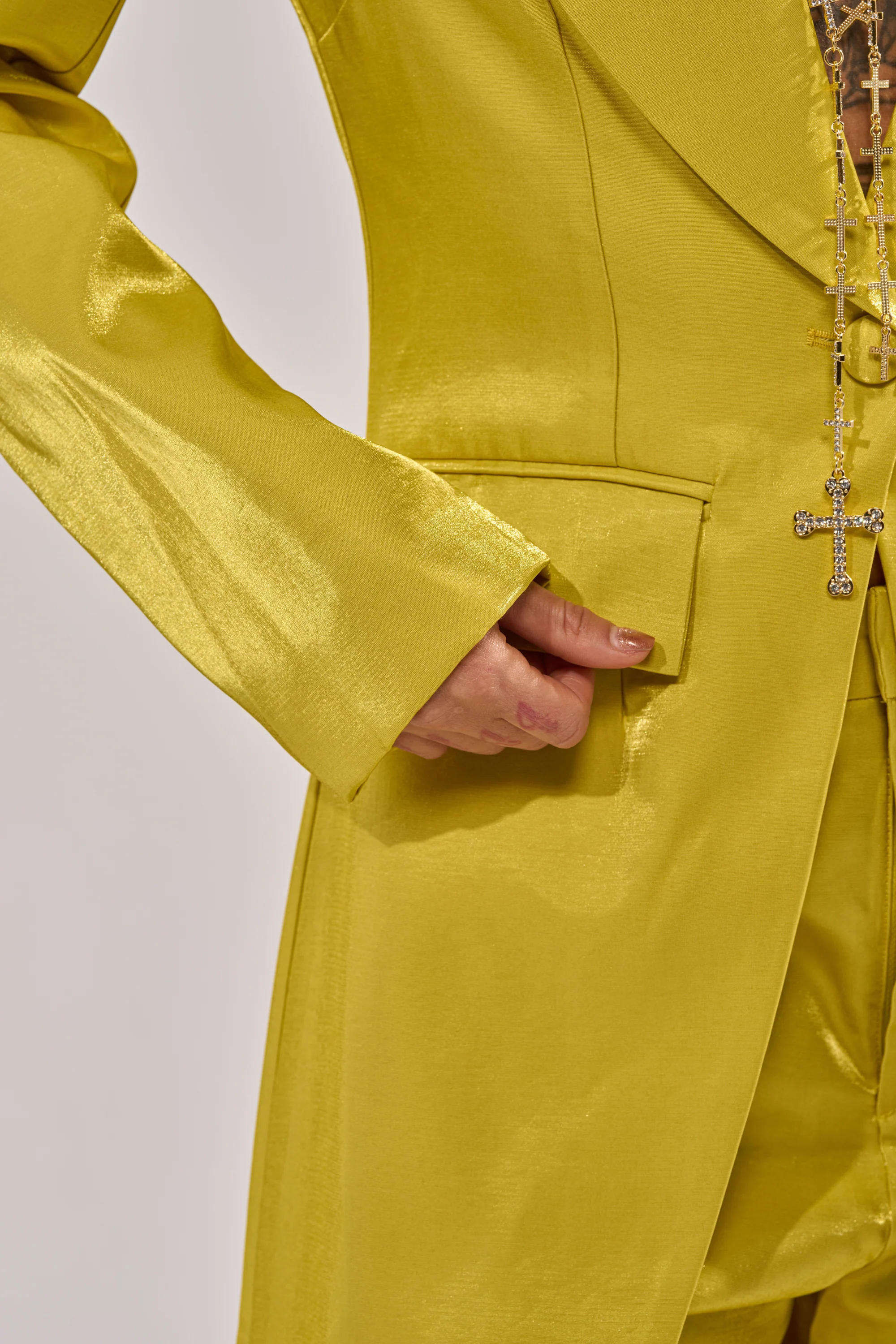 CLEO TRENCH IN CHARTREUSE - Image 6