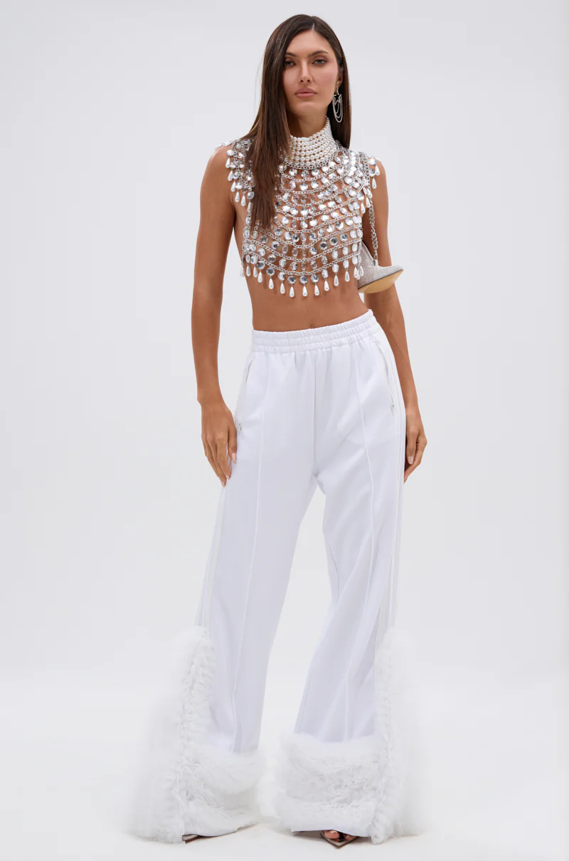 CLEOPATRA RHINESTONE CHAIN TOP - Image 7