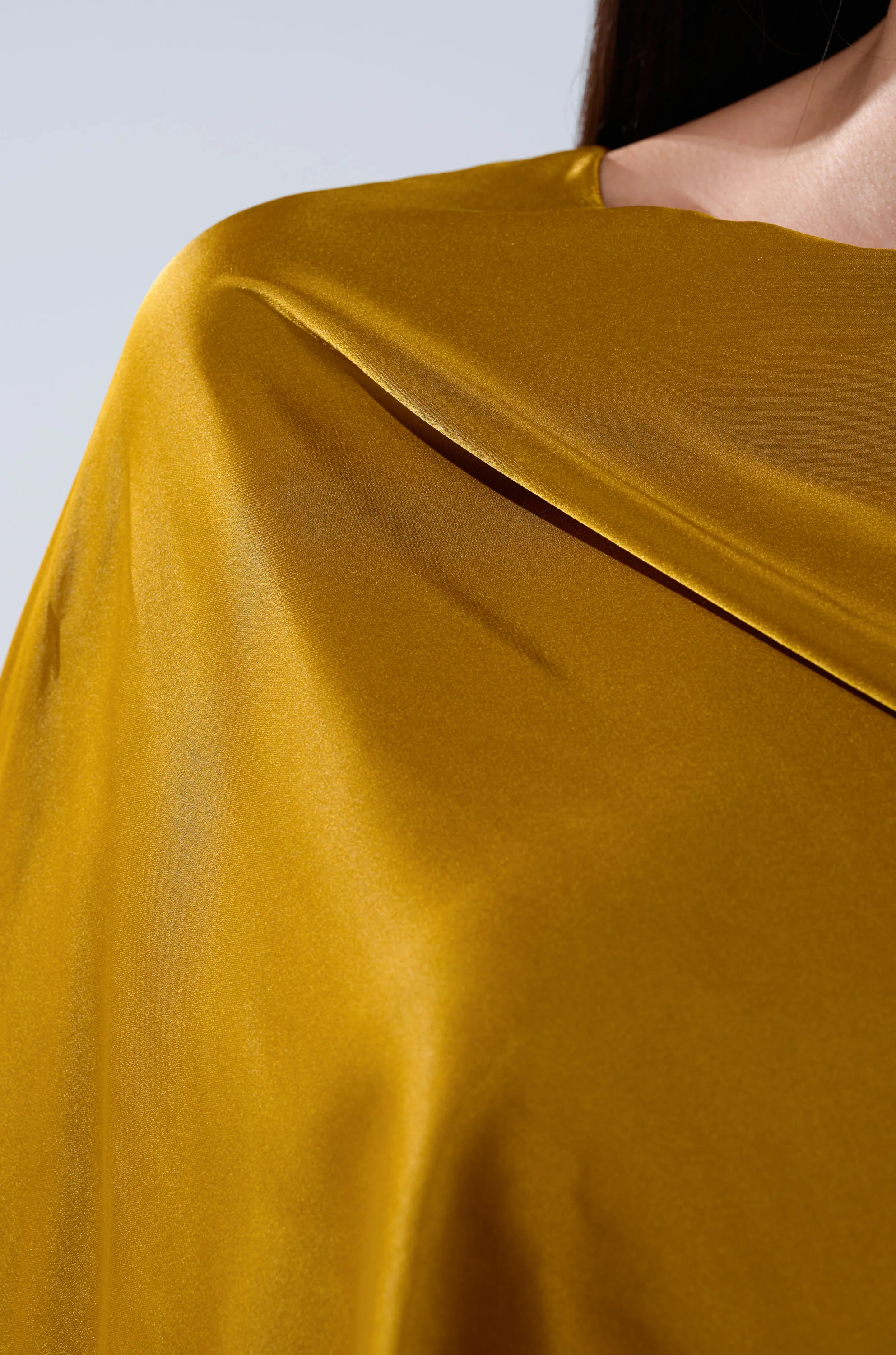 COCKTAIL HOUR BLOUSE IN MUSTARD - Image 9