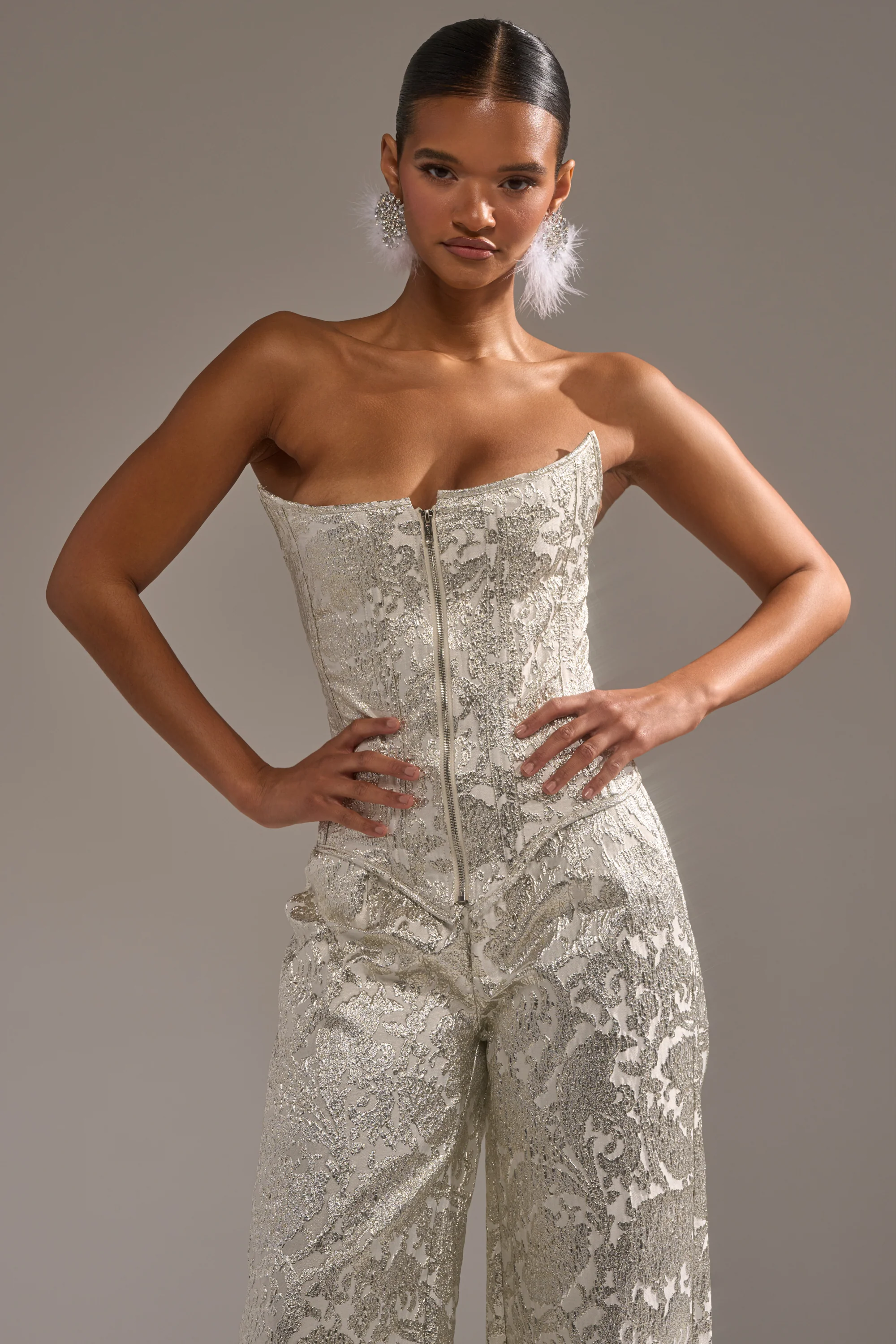 COCO BROCADE CORSET - Image 2