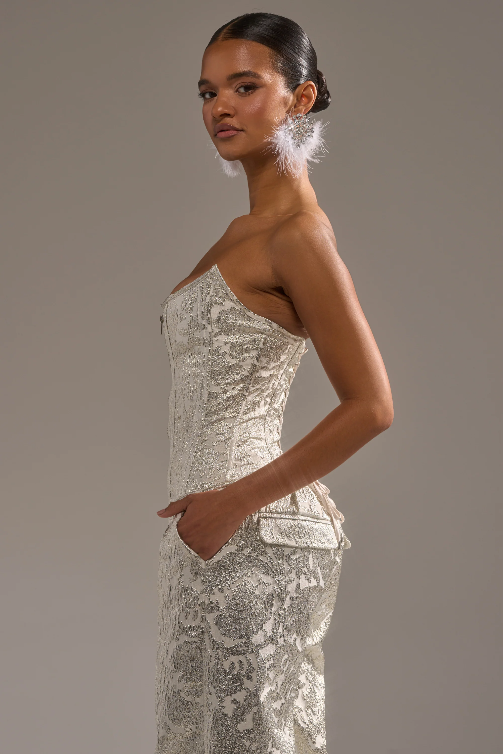 COCO BROCADE CORSET - Image 3