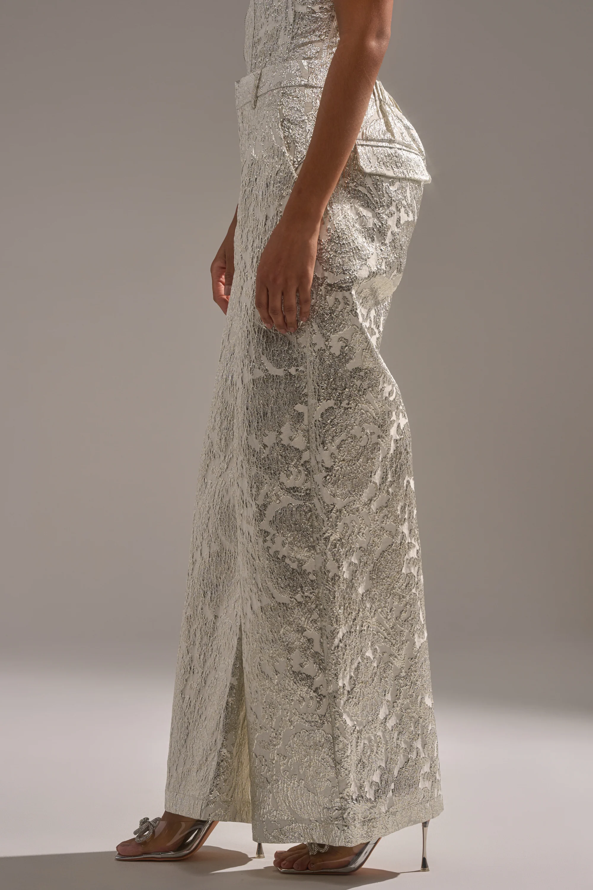 COCO BROCADE TROUSER - Image 3