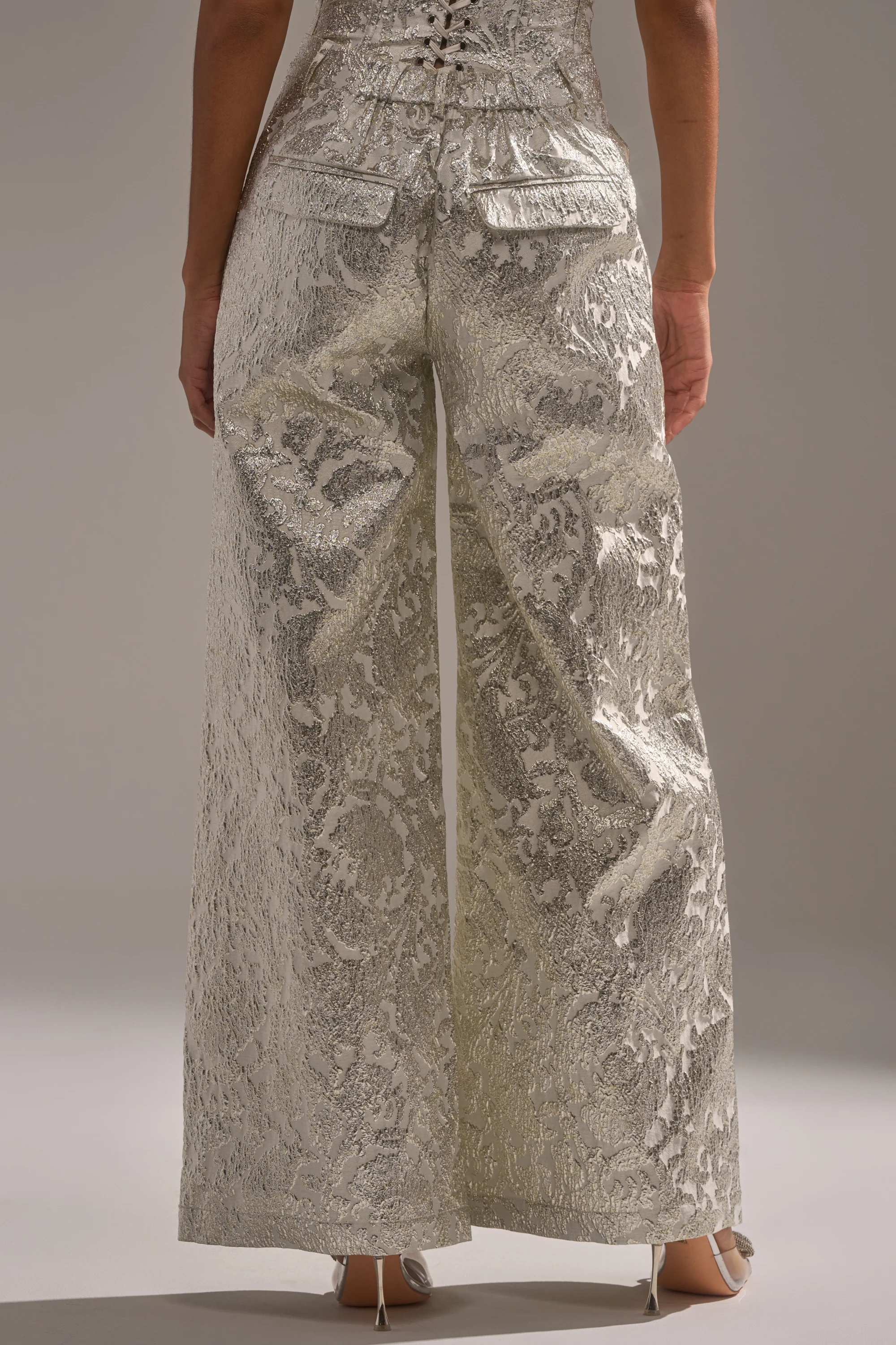 COCO BROCADE TROUSER - Image 4