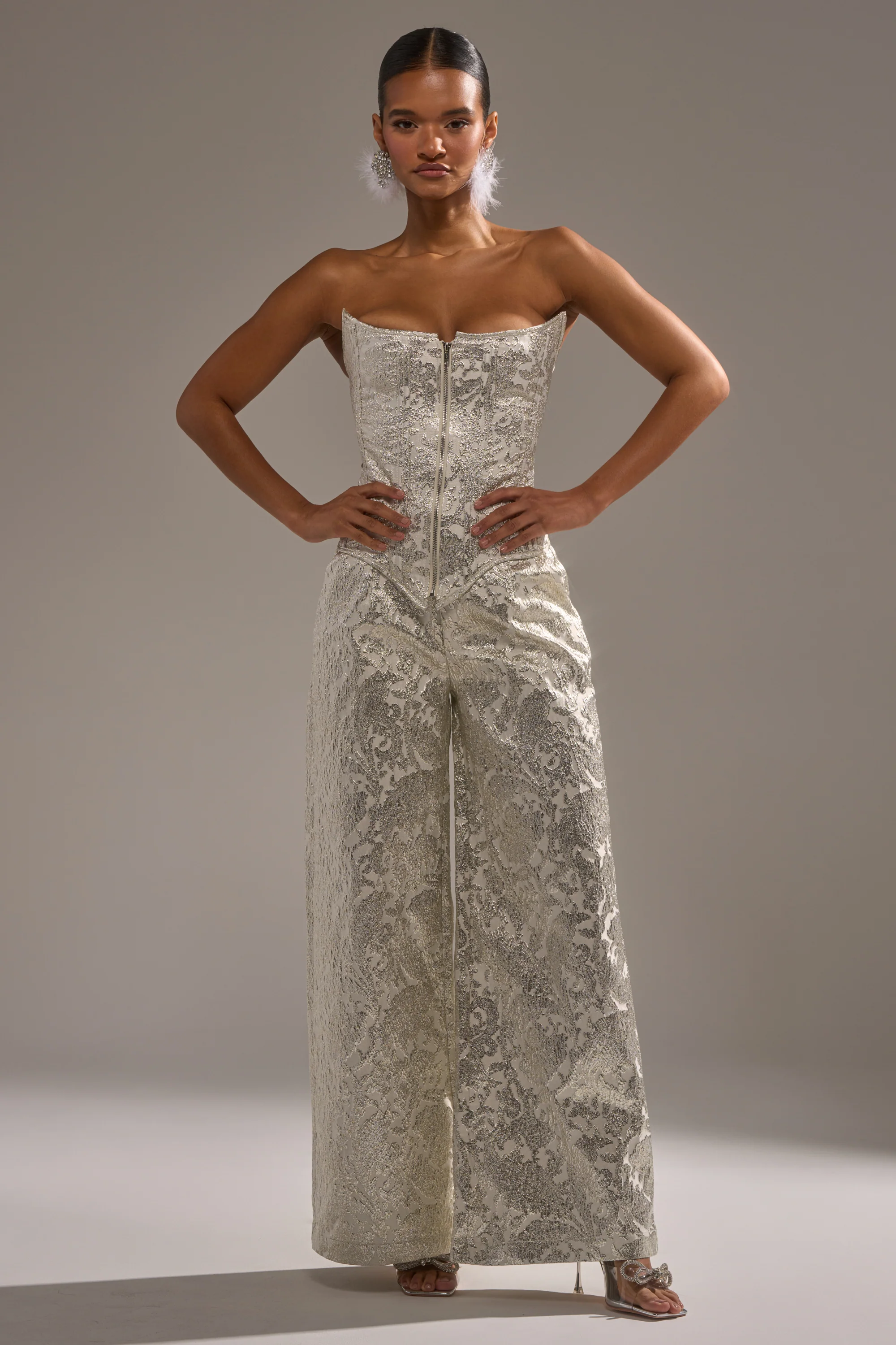 COCO BROCADE TROUSER - Image 7