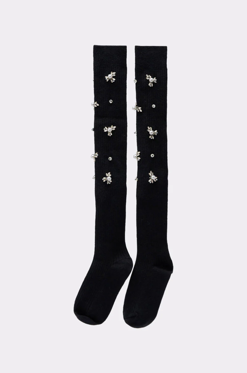 COCO EMBELLISHED SOCKS - Image 3