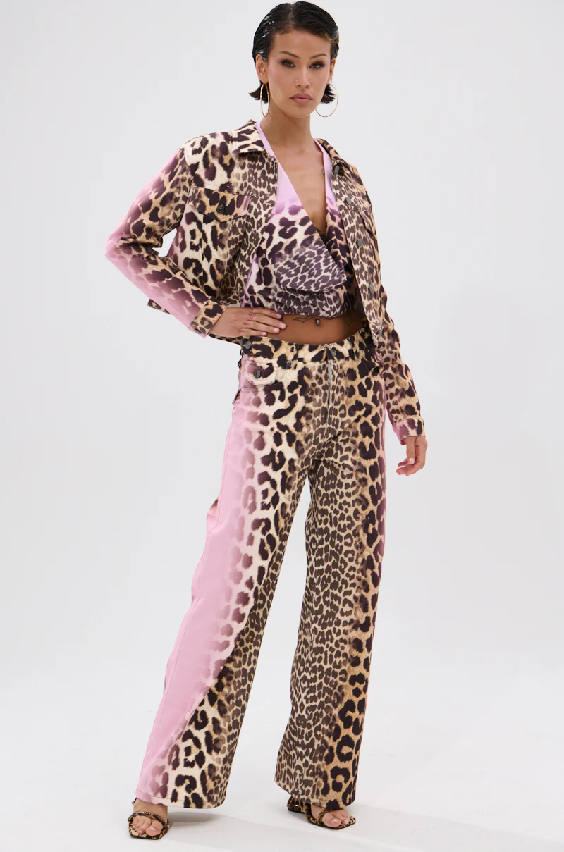 COCO LEOPARD PRINT HALTER TOP - Image 7