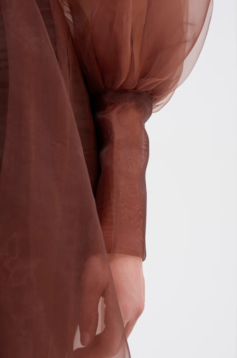 COCO SHEER ORGANZA TRENCH - Image 7