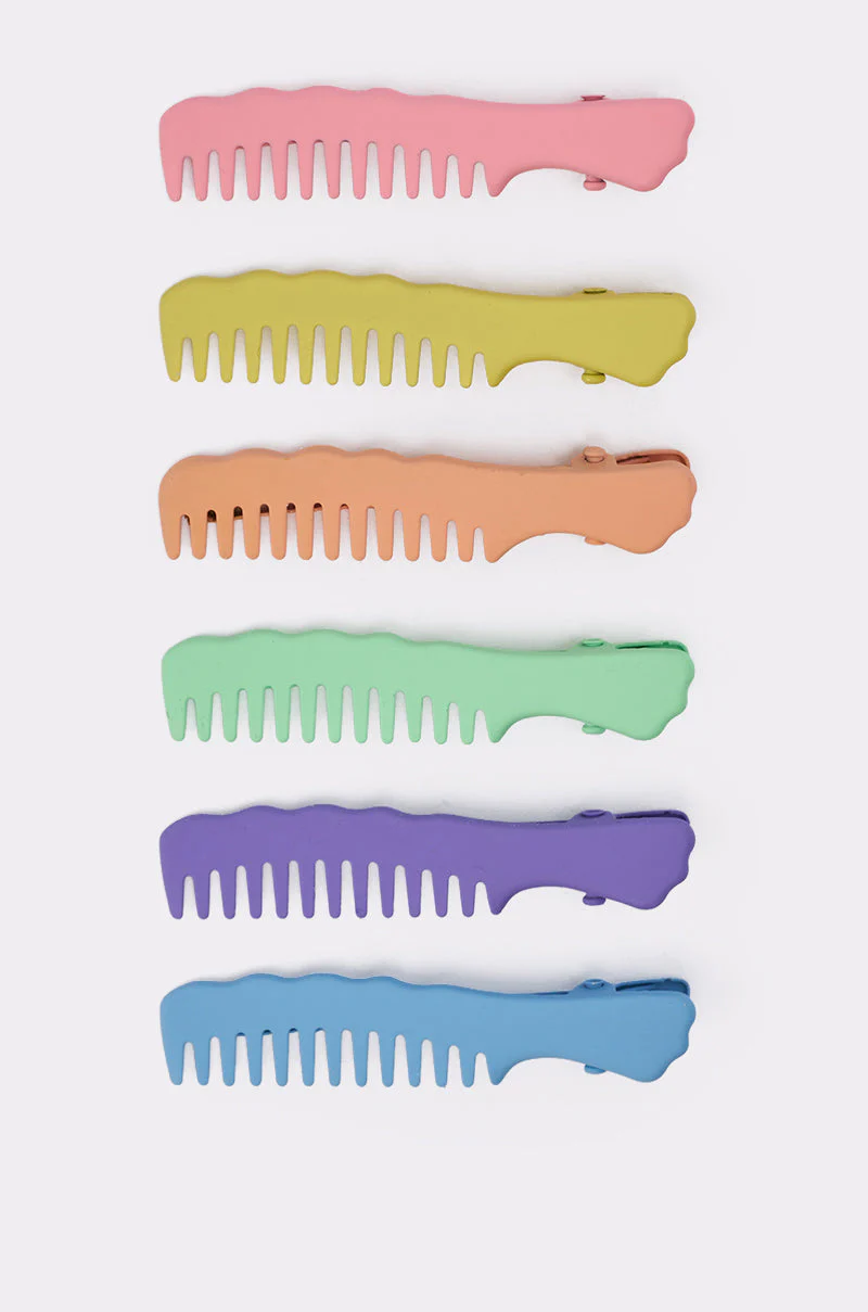 COMB HERE HAIR CLIP SET - Image 3