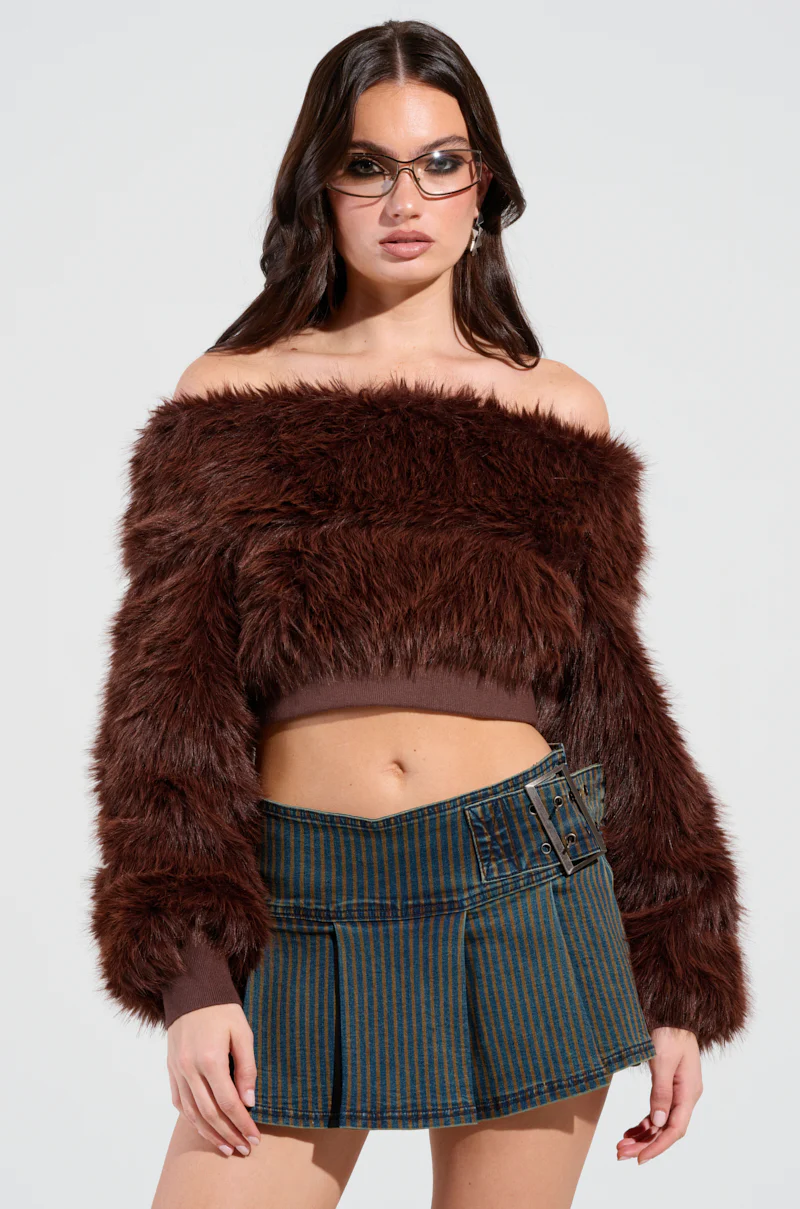 COME AND GET IT FUR TOP - Image 2