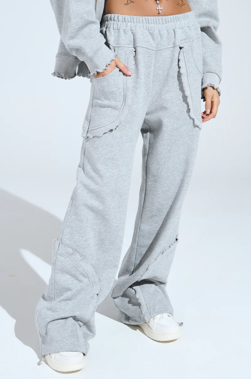 COME CHILL WITH ME WIDE LEG JOGGER - Image 2