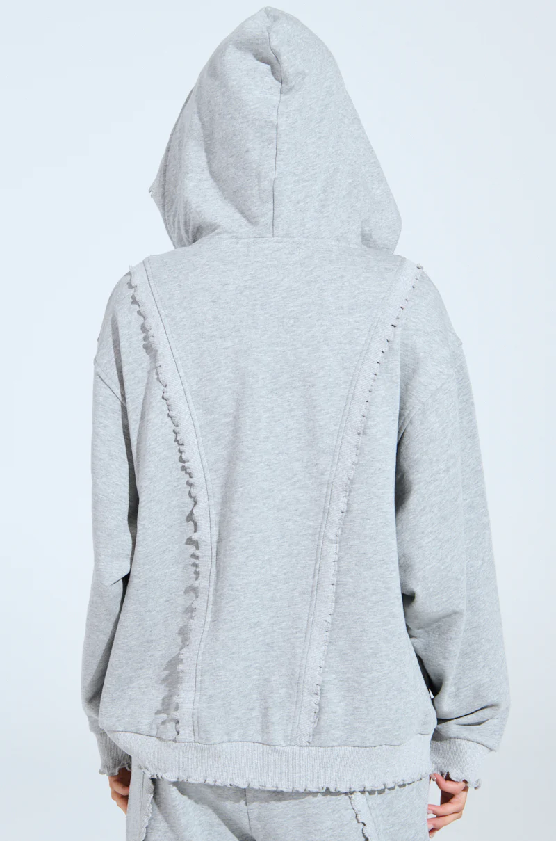 COME CHILL WITH ME ZIP UP SWEATSHIRT - Image 4