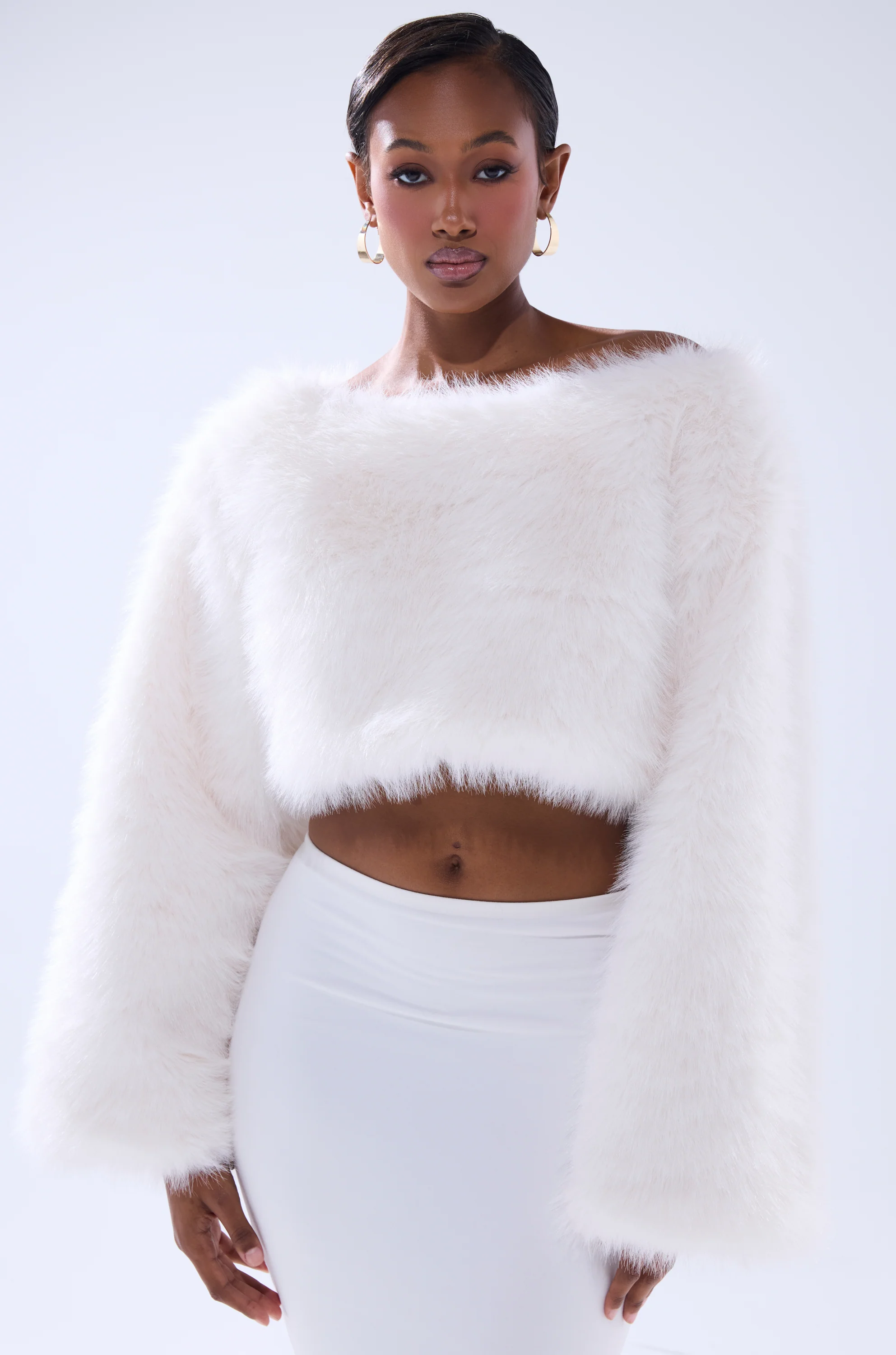 COMFY COZY CROPPED SWEATER