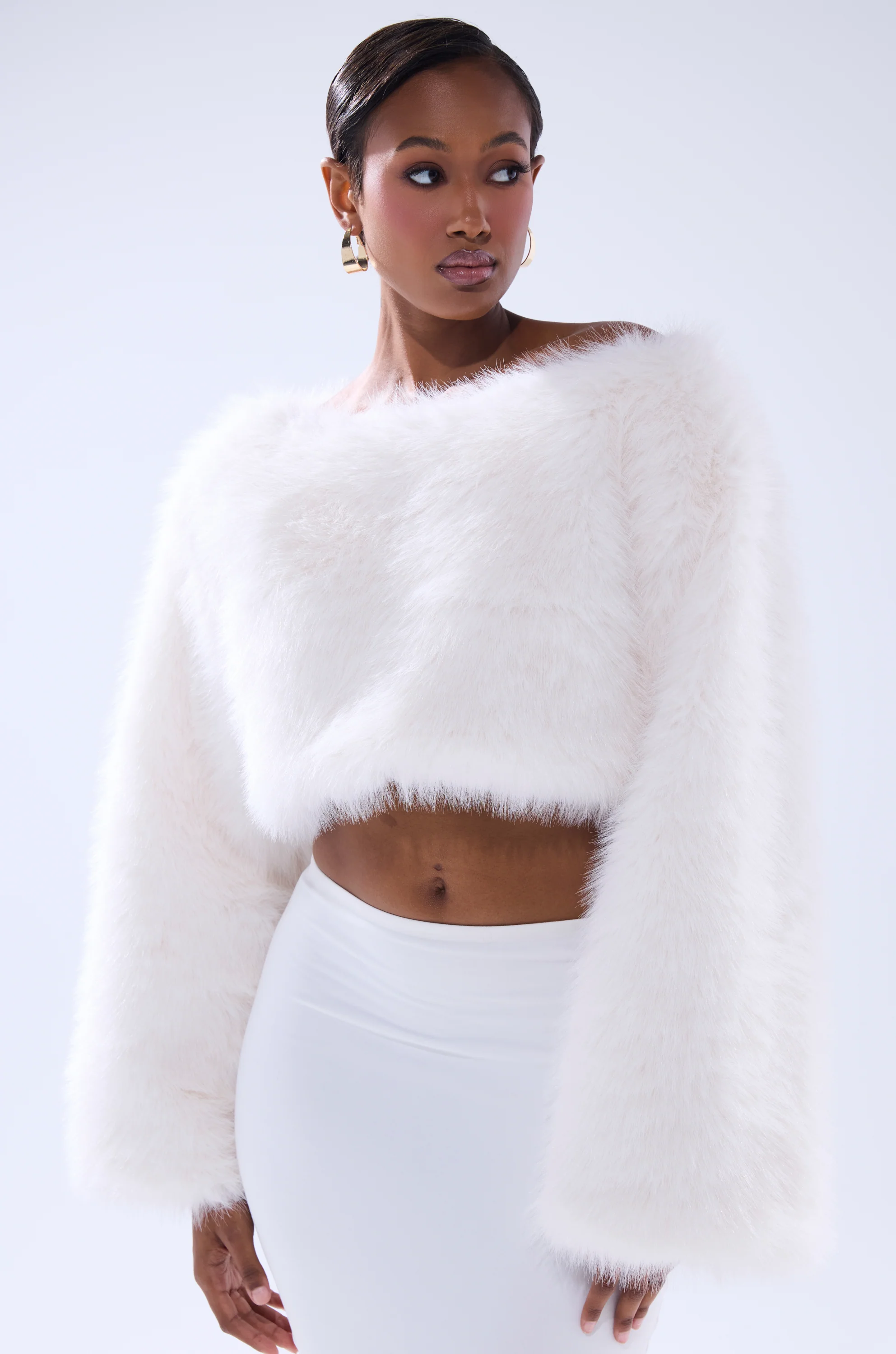 COMFY COZY CROPPED SWEATER - Image 2