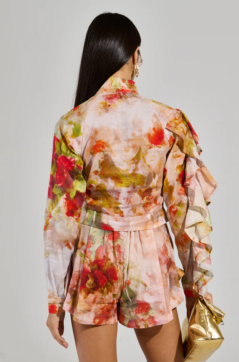 CONCEITED AF FLORAL BLOUSE - Image 6