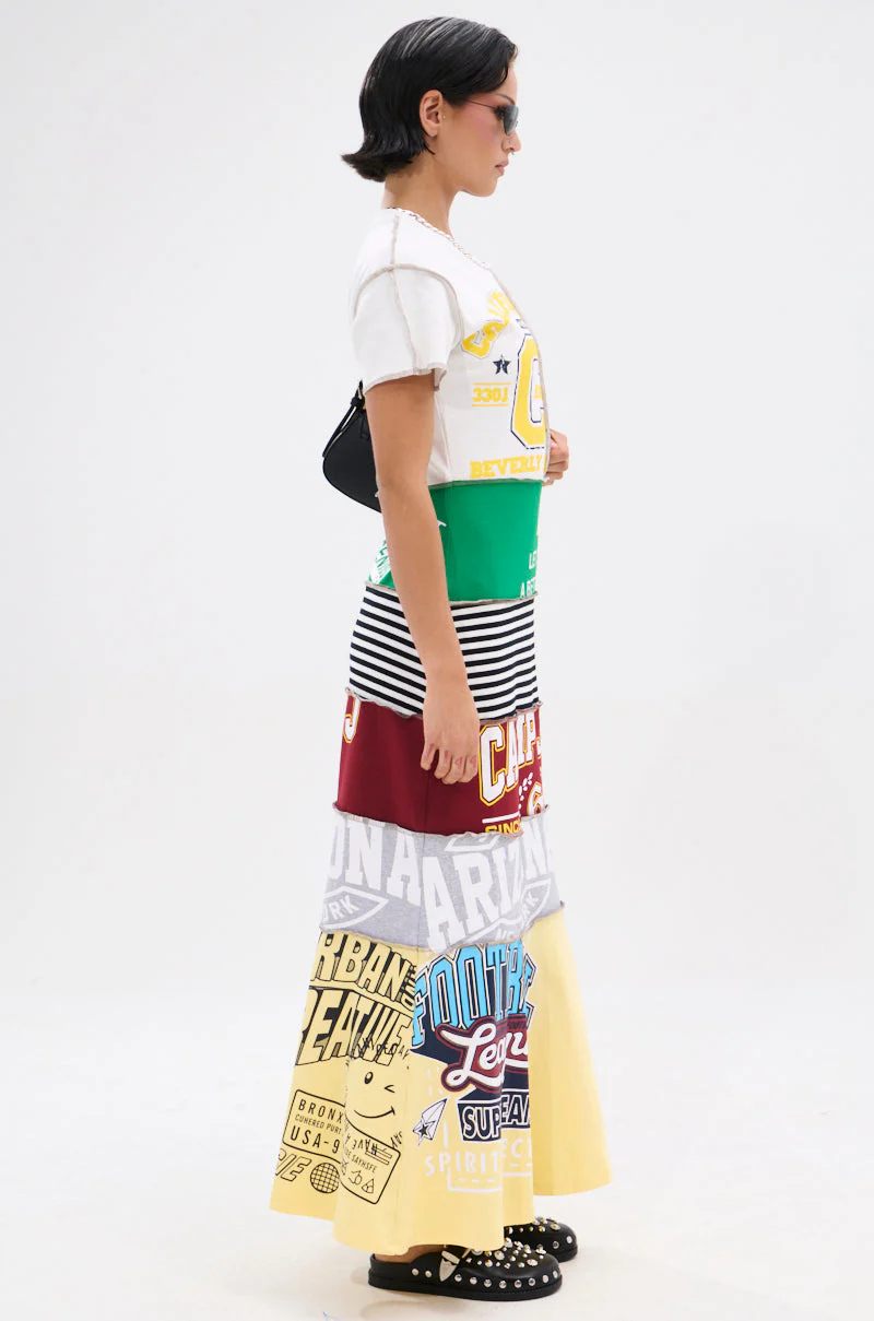COOL GIRL ENERGY TSHIRT MAXI DRESS - Image 3