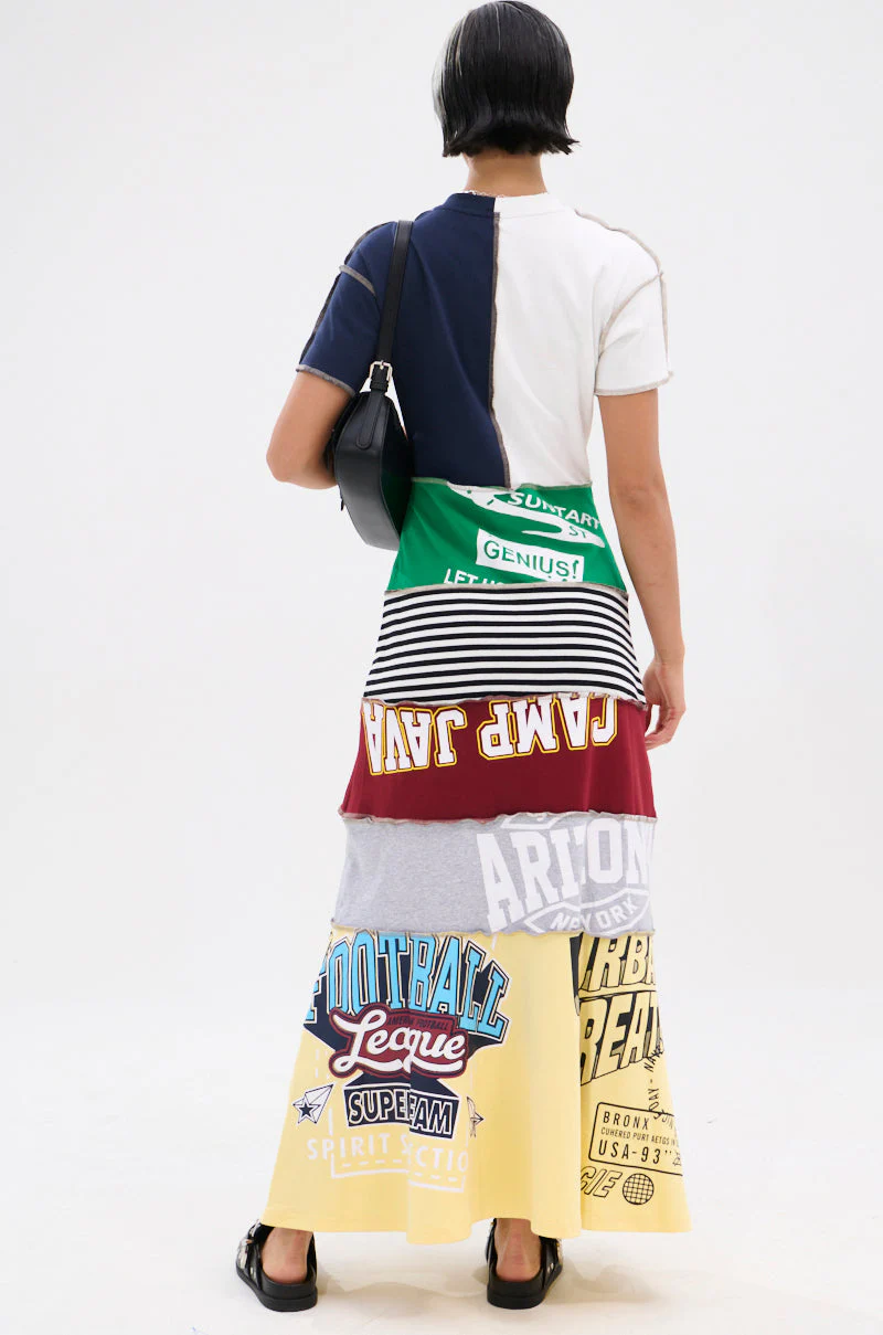 COOL GIRL ENERGY TSHIRT MAXI DRESS - Image 5