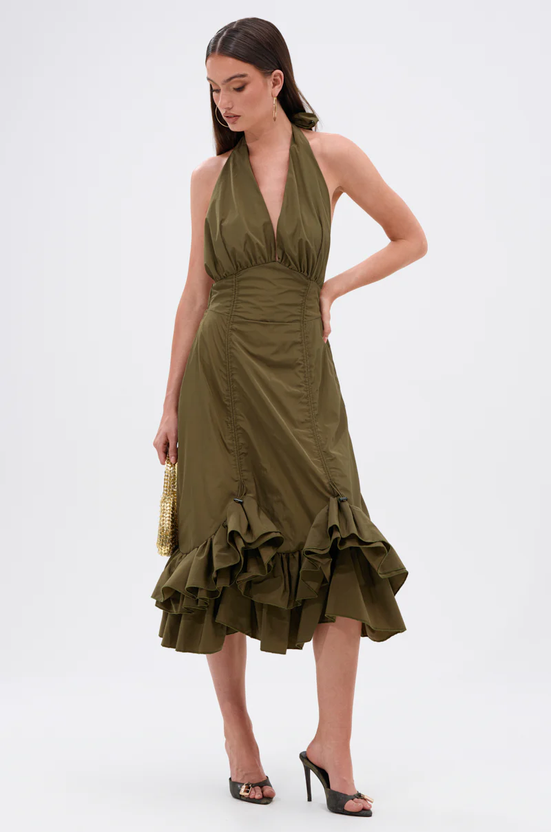 COOL GIRLS CLUB RUCHED MINI DRESS - Image 11