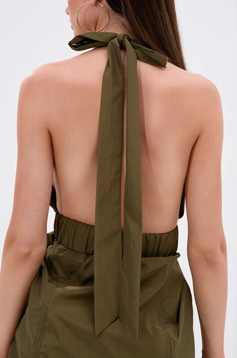 COOL GIRLS CLUB RUCHED MINI DRESS - Image 12